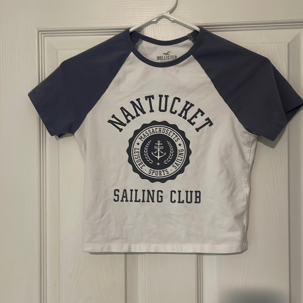 hollister nantucket baby tee